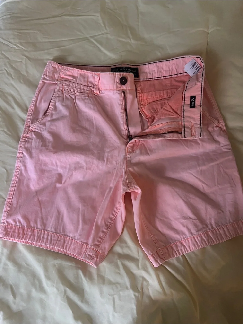 American Eagle Outfitters Pink Women's Chino Bermuda Shorts